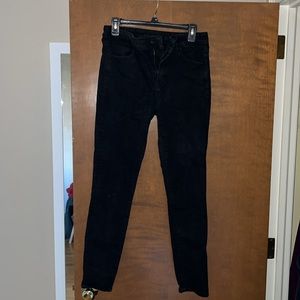 American eagle black skinny jeans